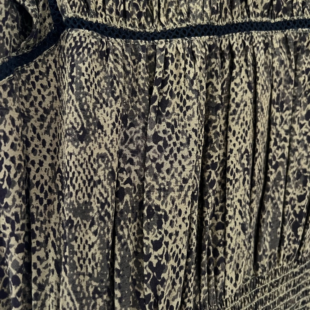 Brown Ruffle Dress - Picture 5 of 6